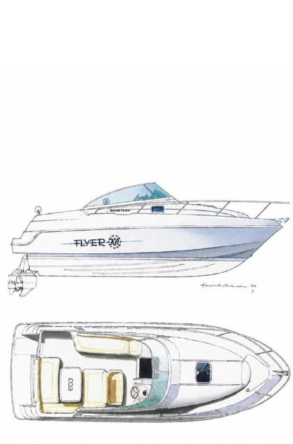 Beneteau Flyer 701 de 2000-2005