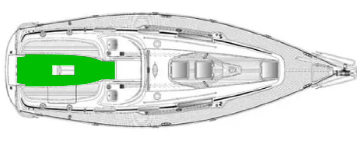 Bavaria 35 Cruiser Deck-Kit CORE Polyurethane Cockpit Floor