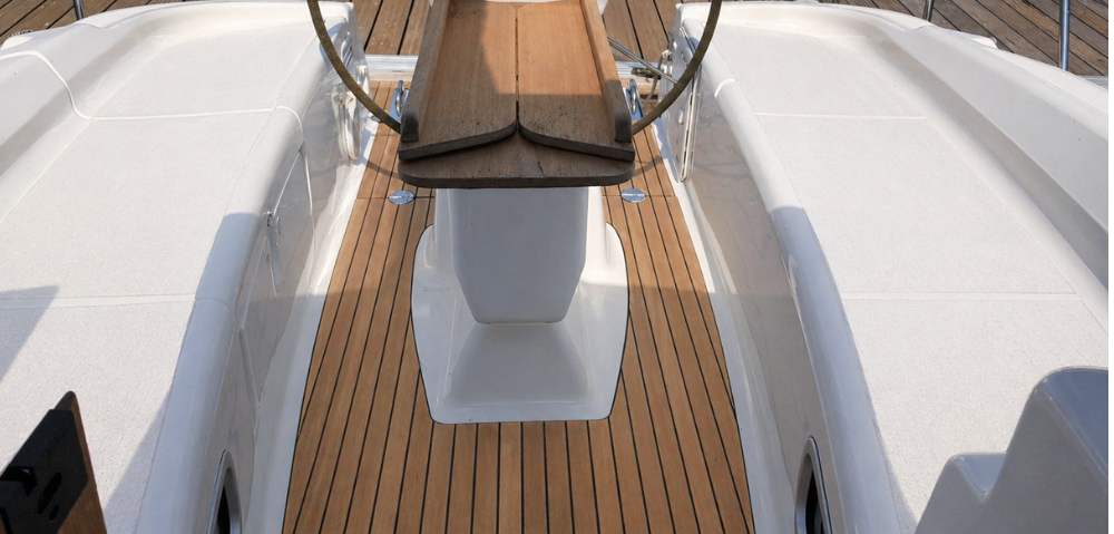 Bavaria 35 Cruiser Deck-Kit PRO Real Teak Cockpit Floor