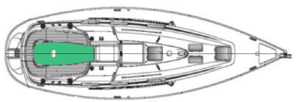 Bavaria 36 Deck-Kit CORE Polyurethane Cockpit Floor