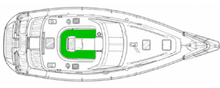 Beneteau Oceanis 36CC Deck-Kit CORE Polyurethane Cockpit seating
