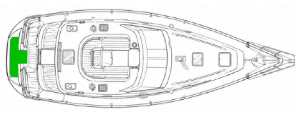 Beneteau Oceanis 36CC Deck-Kit CORE Polyurethane Swim Platform