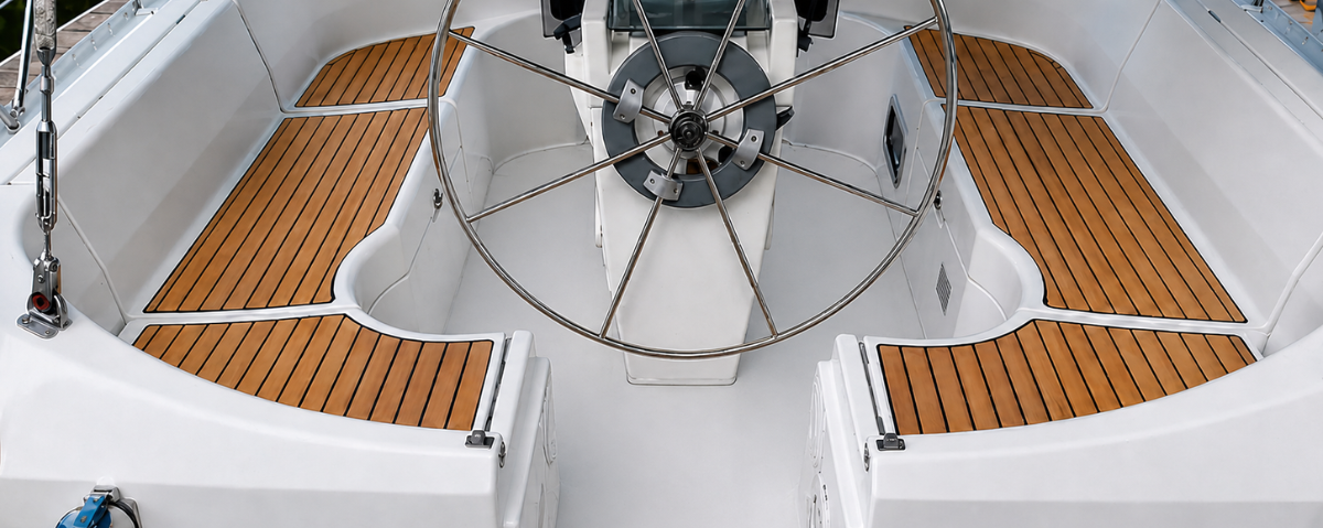 Beneteau 351  Deck-Kit PRO Real TEAK Cockpit seating