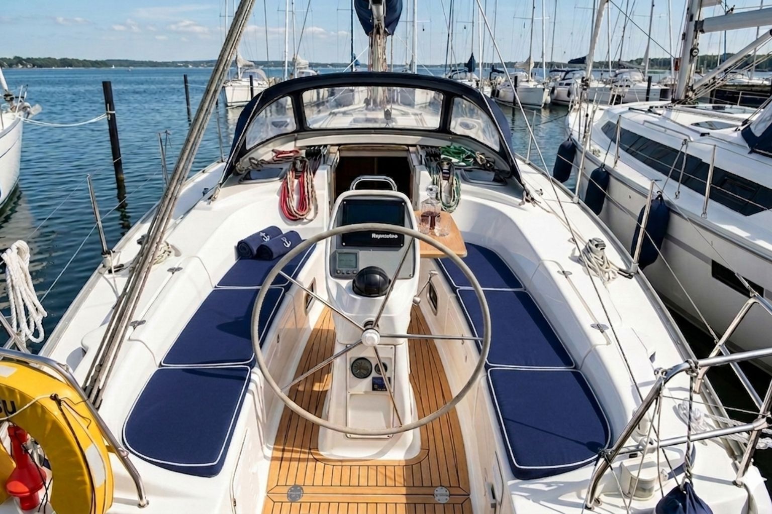 Bavaria Cruiser 38 2007-2010 Cockpit Cushion Set