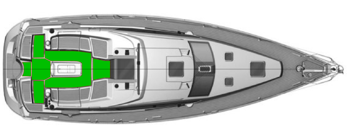 Jeanneau Sun Odyssey 42 DS Deck-Kit CORE Polyurethane Cockpit Floor