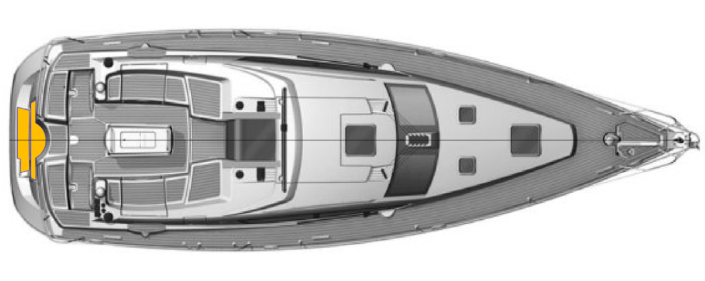 Jeanneau Sun Odyssey 42 DS  Deck-Kit PRO Real Teak SwimPlatform
