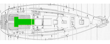 Jeanneau Sun Odyssey 36 Kit Pont CORE Plancher de Cockpit en Polyuréthane