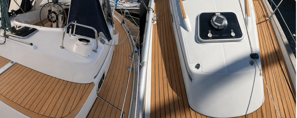 Beneteau Oceanis 36CC  Deck-Kit PRO Real TEAK sides