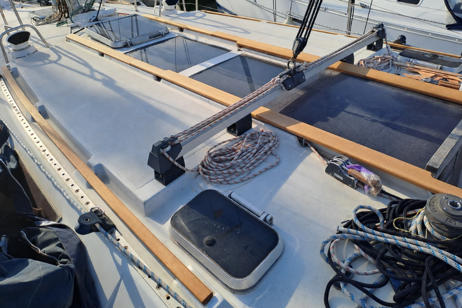 Jeanneau Sun Odyssey 36 Cabin Top Handrails