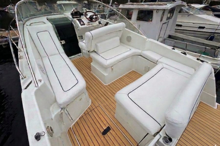Beneteau Flyer 701 de 2000-2005 Deck-Kit PRO Real TEAK Cockpit Floor
