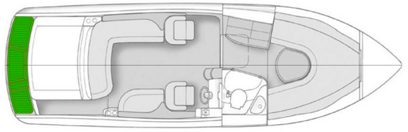 Windy 28 Ghibli Deck-Kit CORE Polyurethane SwimPlatform